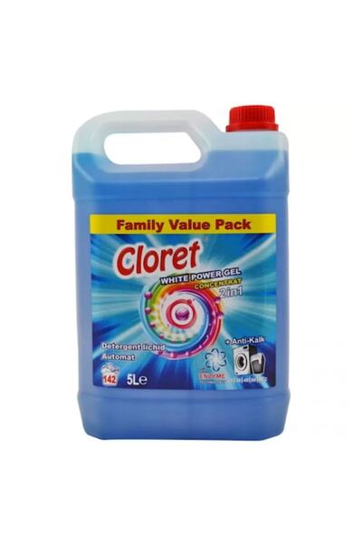 Cloret Detergent de Rufe Lichid Blue Power 5L