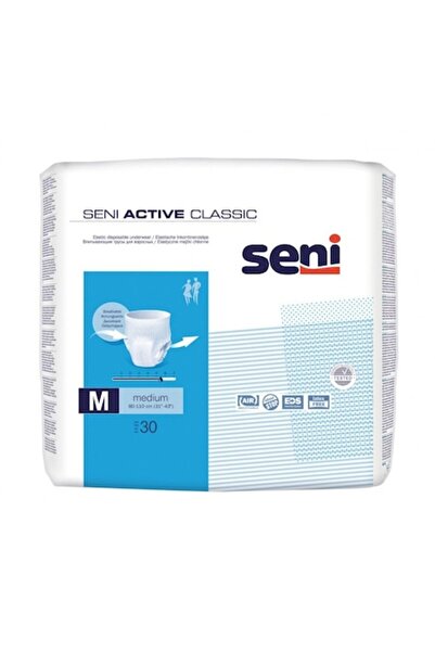 Seni Pachet 2 seturi de Scutece Pentru Incontinenta Active Classic Basic Tip Chilot nr. 2 Mediu - M