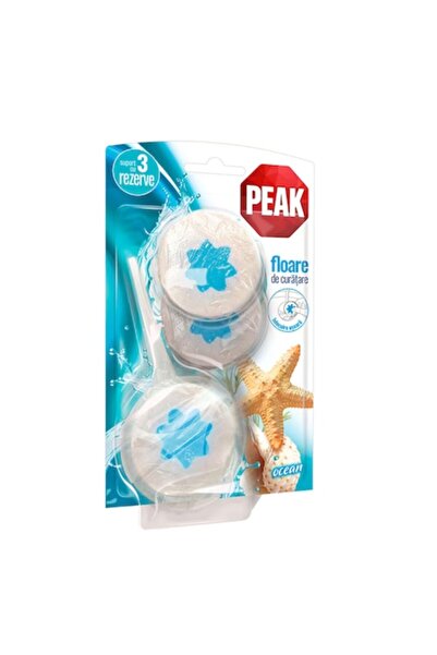 Peak 2 x Odorizant de cameră pentru toaletă Ocean + 3 rezerve