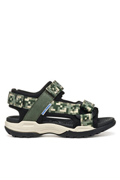 Geox σανδάλια αγοριού J450RE-01411 πράσινα