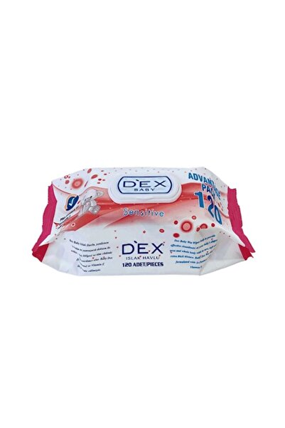 Dex Pachet 3 X Servetele umede Sensitive 120buc