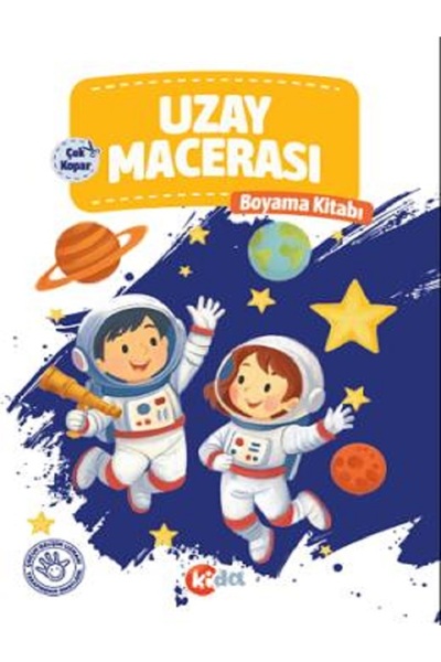 Kida Yayıncılık Space Adventure Coloring Book +5 Years Old
