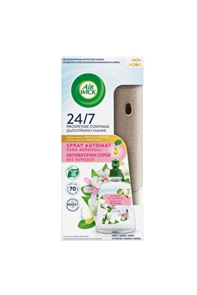 Air Wick Pachet 2 X Odorizant Aparat Rezerva Spray Buchet De Iasomie 228ml