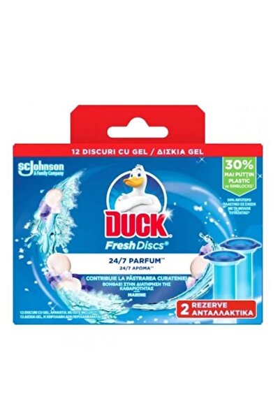 DUCK Discuri odorizante Fresh Twin Marine Rezerva 2x36ml
