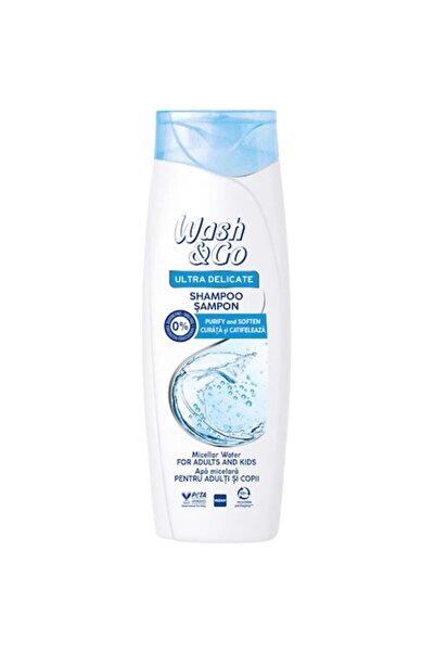 WASH&GO Micellar Water Shampoo 360ml