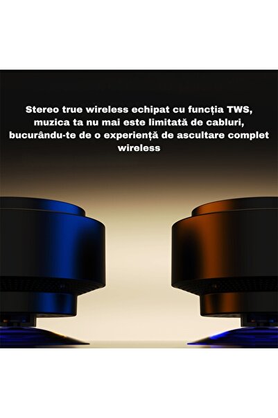 OEM Portable Bluetooth Speaker IP67 Waterproof 5W with Suction Cup LED Lights TWS Calls