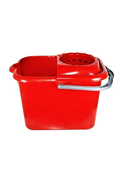 Clino Găleată dreptunghiulară din plastic cu storcător de mop 15L