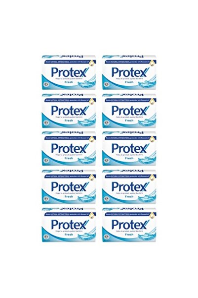 Protex Set Solid Soap Fresh, , 10 Pieces x 90 g