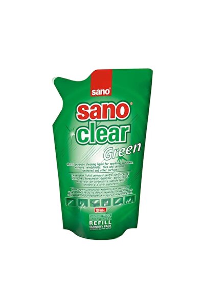 Sano Pachet 3 X Detergent geamuri rezerva Green 750ml