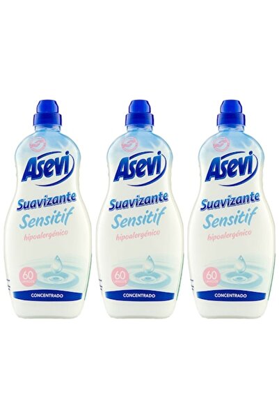 ASEVI Set Balsam de Rufe Concentrat Sensitif, Hipoalergenic, 3 Bucati x 1.5 l