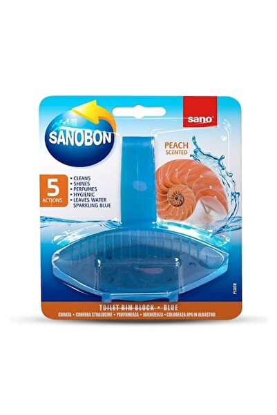 Sano 6 x Odorizant pentru toaletă Piersică 55g