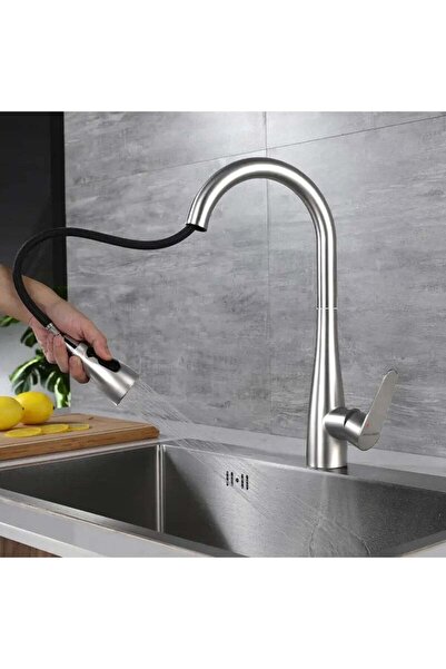 Fause Spiral Sink Faucet Pull down 3 Function Kte125