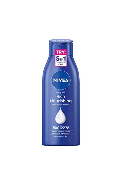 NIVEA 3 x Lapte de corp nutritiv 400ml