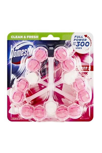 Domestos Pachet 2 x Odorizant wc bile Pink Magnolia 3x55g