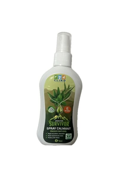 Clino Survivor Spray Soothing After Mosquito Bites 100% 100ml