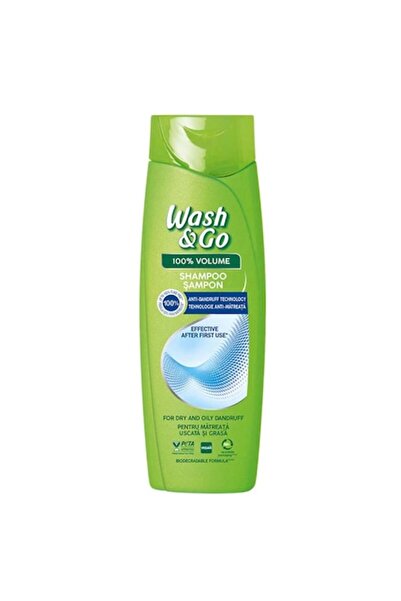 WASH&GO Șampon anti-mătreață 360 ml