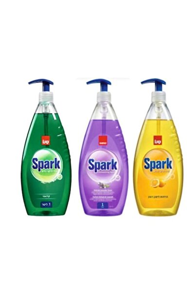 Sano Pachet de 3 detergenți Spark pentru mașina de spălat vase, 1 l