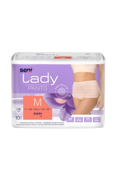 Seni Pachet 3 X Scutece Adulti Lady Pants M 10buc