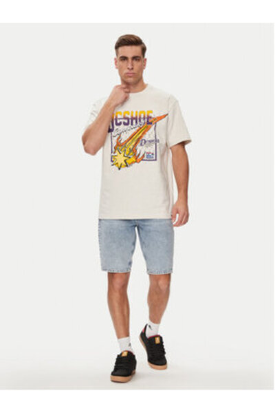 DC Ανδρικό T-Shirt ADYZT05344-SCVW Λευκό