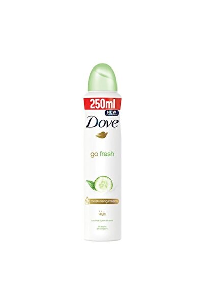 Dove Set Deodorant Antiperspirant Spray Go Fresh, Cucumber & Green Tea, pentru Femei, 2 Bucati x 250