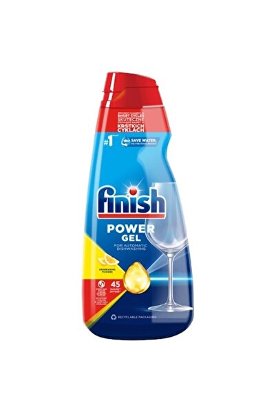Finish Set 2 x Detergent pentru mașina de spălat vase Max Power Gel, Lămâie, 900 ml