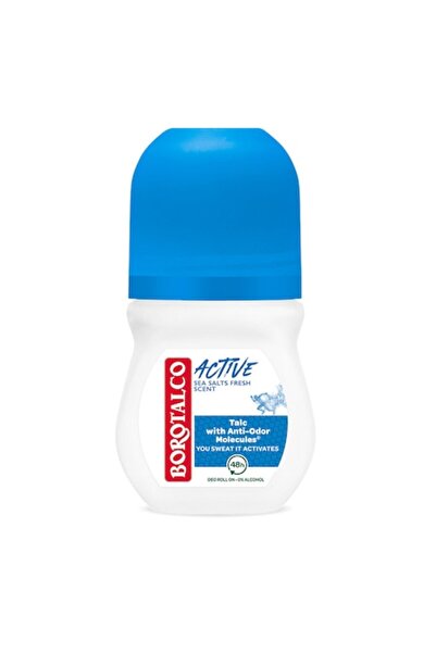 Borotalco Deo Roll On 48h Active Albastru 50ml