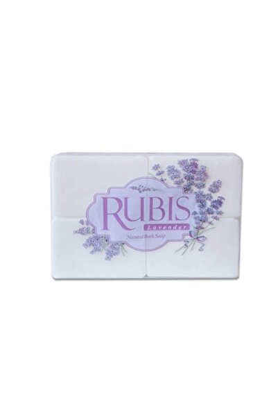 Rubis Săpun solid lavandă, set 4 buc., 200 g/buc., parfum de lavandă