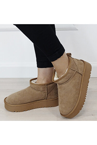 SOFILINE Ghete camel din piele NN604 116