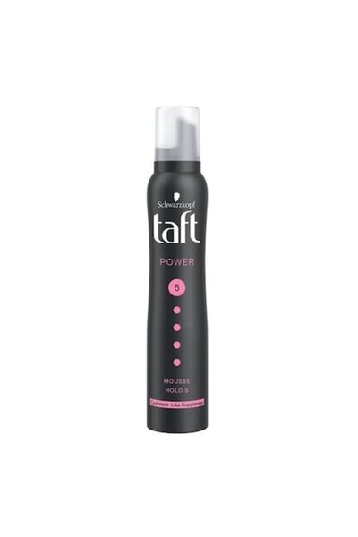 Taft Pack of 3 X Taft Hair Mousse, 200ml, light hold, soft as cashmere
