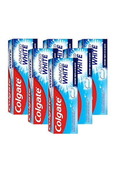 Colgate Advanced White Toothpaste, 6 x 100 ml