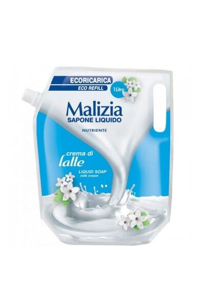 Malizia Pachet 2 X Sapun lichid Rezerva lapte 1l