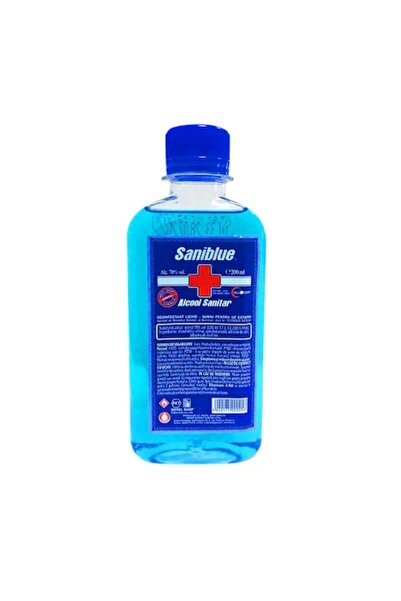 SANIBLUE Pachet 12 X Alcool Sanitar Spirt uz extern 70% 200ml