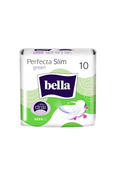 Bella Set 4 x 10 Absorbante Perfecta Green