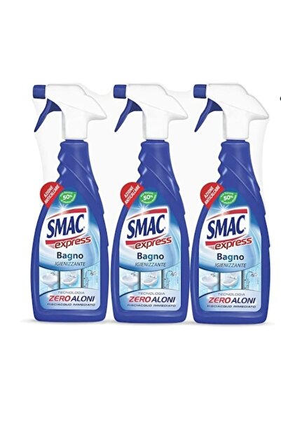SMAC Set 3 bucati anticalcar express bagno igienizzante 650 ml