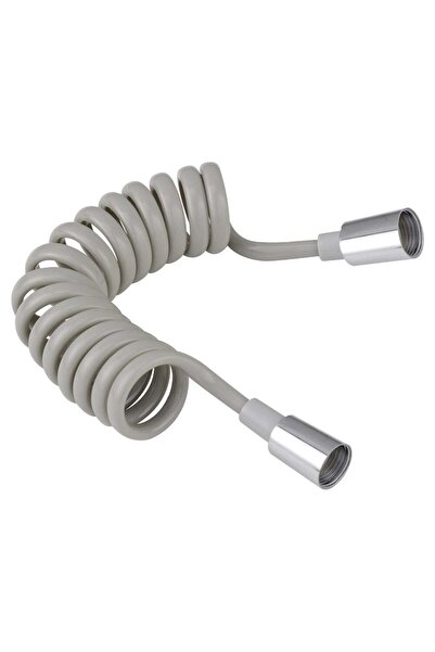 Fause Yaylı Esnek Taharet Musluğu Hortumu 200 cm Pirinç Somon KDH105