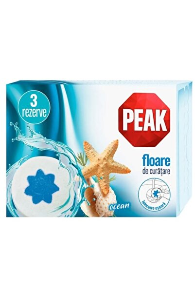 Peak Pachet de 3 odorizante de toaletă Ocean Flower 3x45g