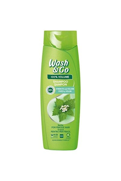 Wash and Go Set 3 x Șampon Wash&Go cu extract de urzică, pentru păr predispus...