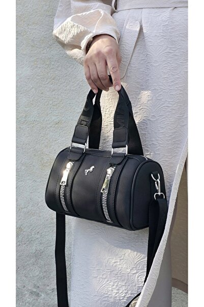 Miami Polo Club Just Polo Women's Cylinder Model Hand and Shoulder Bag