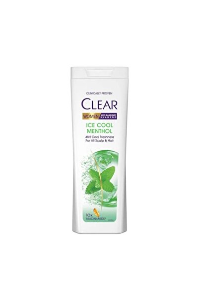 Clear Șampon pentru femei Ice Cool cu ​​mentol 360 ml