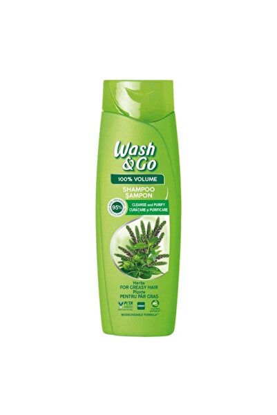 WASH&GO Șampon cu plante 180ml