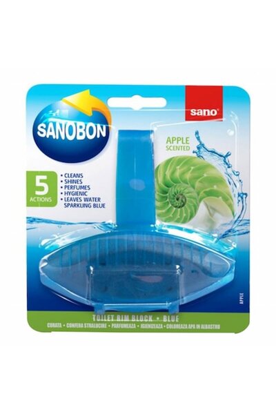 Sano Pachet de 3 odorizante pentru toaletă cu mere 55g