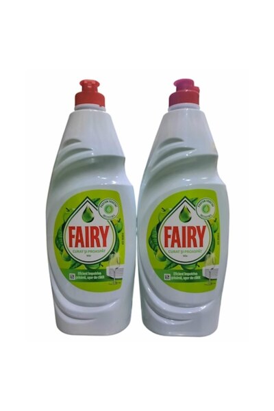 Fairy Set 2 x Detergent de vază Fairy, Apple, 750 ml