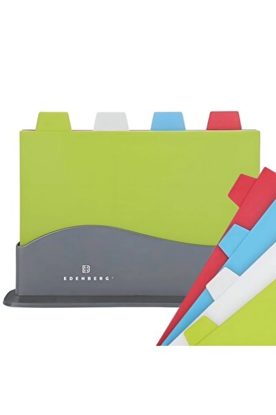 EDENBERG Set 5 Tocatoare De Bucatarie Din Plastic Durabil, Cu Suport, Pentru Carne, Peste, Legume, P