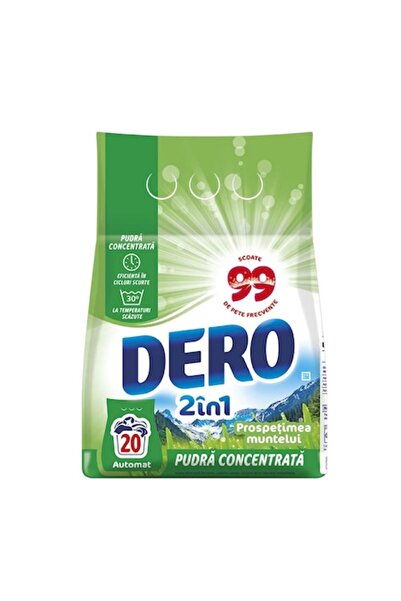 Dero Detergent de rufe automat 2 in 1 Prospetimea Muntelui 20 de spalari 1.5kg