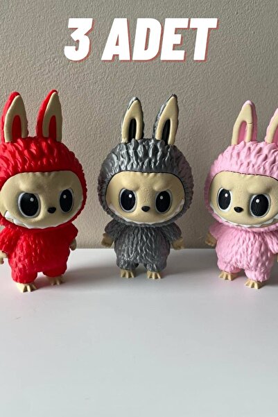 Nova 3 Adet Labubu Figür Oyuncak
