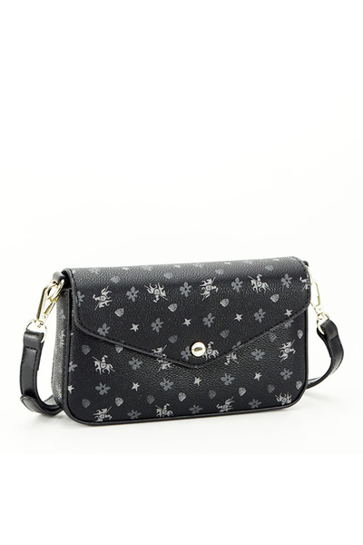 David Jones women's bag with logo B-CM6120A 14 Black