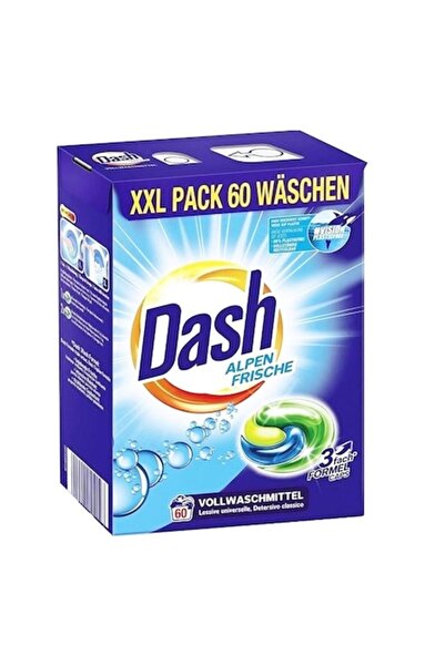 Dash Detergent de rufe capsule Alpen Frische 60 buc