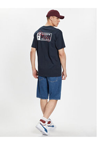 DC Ανδρικό T-Shirt ADYZT05259 Μπλε Σκούρο Μπλε