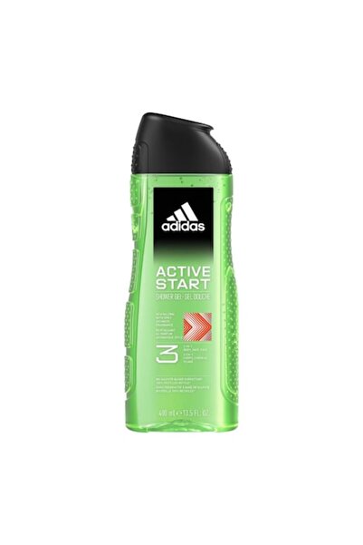 adidas Set 3 x Gel de Dus Adidas, Start, Barbati, 400 ml