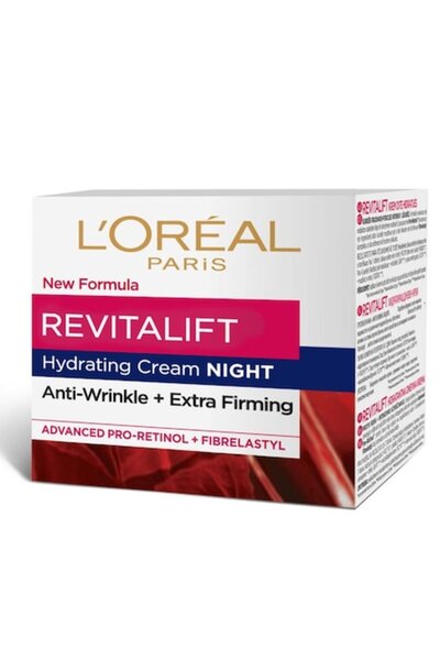 L'Oreal Paris Pachet 2 X Crema de noapte anti-rid L'Oreal Revitalift 50ml
